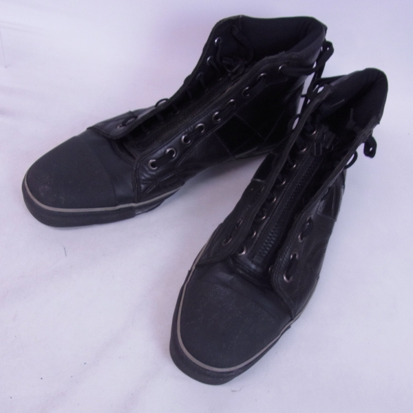 実際に弊社で買取させて頂いたHIROMU TAKAHARA/ヒロムタカハラ センタージップスカルライン ハイカットスニーカー 43