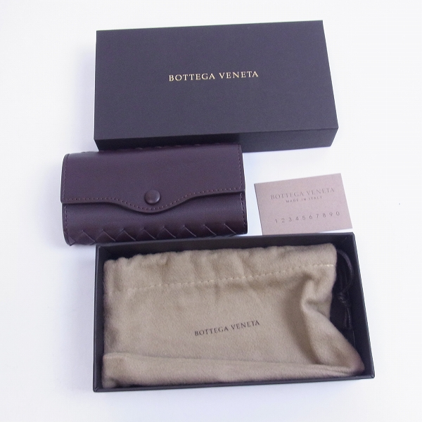 実際に弊社で買取させて頂いたBOTTEGA VENETA/ボッテガヴェネタ イントレチャート 6連キーケースの画像 5枚目