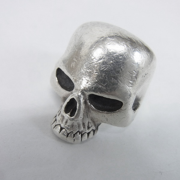 実際に弊社で買取させて頂いたCRAZY PIG/クレイジーピッグ ラージエビルスカルリング/15.5～16号