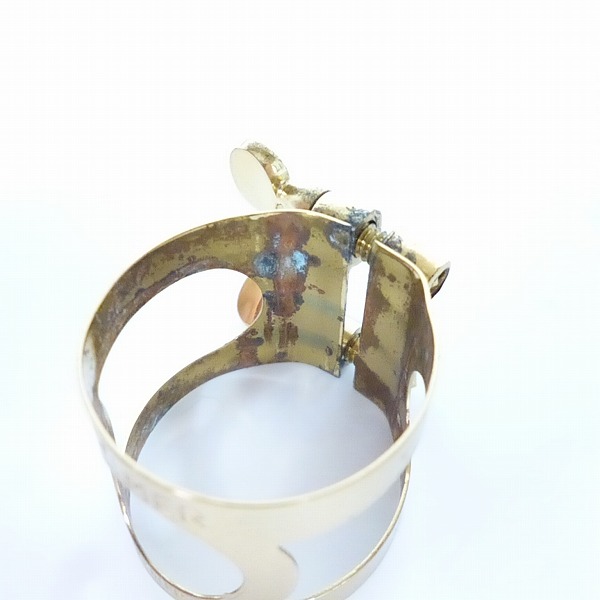 実際に弊社で買取させて頂いたSELMER/セルマー テナーサックス用マウスピース S80 C☆ SELMERリガチャー/メタルキャップ付きの画像 6枚目