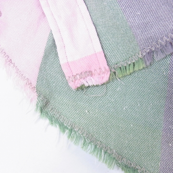 実際に弊社で買取させて頂いたkolor/カラー シルク混 ストライプ柄 長袖シャツ 11SCM-B07112/1の画像 6枚目