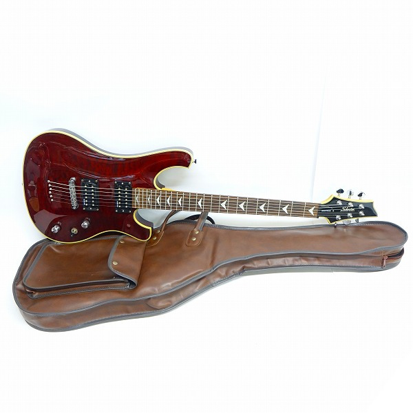 実際に弊社で買取させて頂いた★SCHECTER/シェクター Diamond 006 Extreme エレキギター ソフトケース付