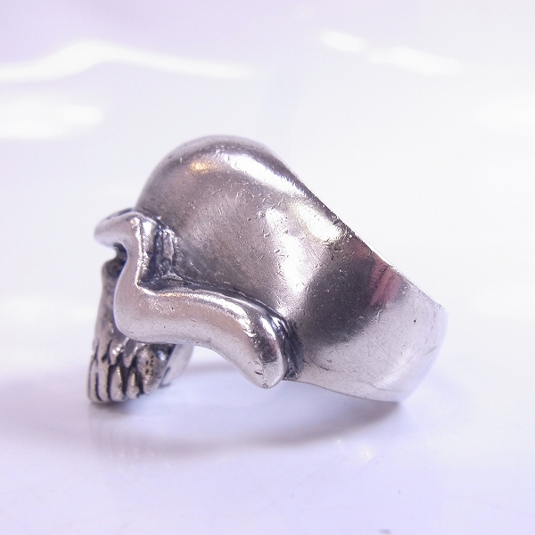 実際に弊社で買取させて頂いたTHIRTEEN DESIGNS/サーティーンデザインズ MAD SKULL RING/マッドスカル リング 26号の画像 2枚目