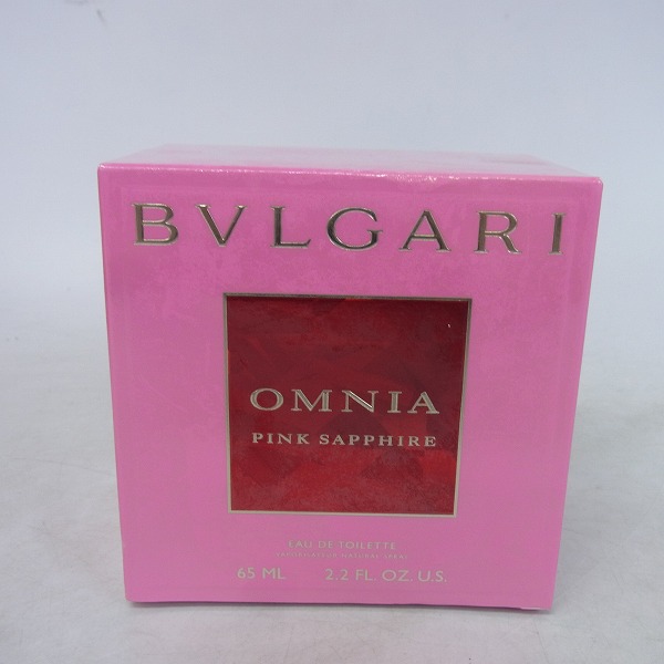 実際に弊社で買取させて頂いた【未開封】BVLGARI/ブルガリ オムニア ピンク サファイア オードトワレ 65ml