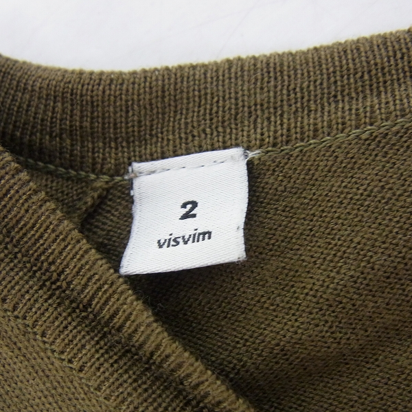 実際に弊社で買取させて頂いたvisvim/ビズビム SELMER CARDIGAN KUBA ウールカーディガン 0112405012002/2の画像 3枚目