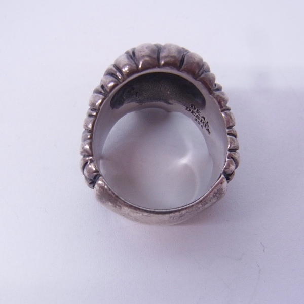 実際に弊社で買取させて頂いたDEAL DESIGN/ディールデザイン スカル リング 17号の画像 4枚目