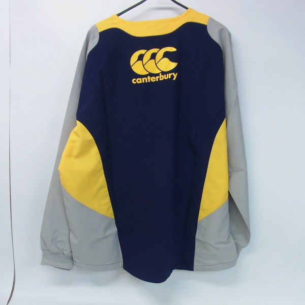 実際に弊社で買取させて頂いた【未使用】CANTERBURY/カンタベリー TOYOTA PRACTICE PULLOVER プルオーバー R75520TY/6Lの画像 1枚目
