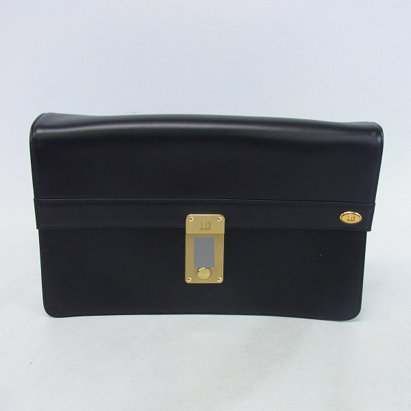 実際に弊社で買取させて頂いたdunhill/ダンヒル レザー セカンド クラッチバッグ 3桁ダイヤルロック式