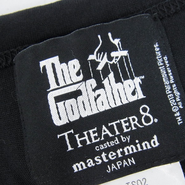 実際に弊社で買取させて頂いたTheater8 casted by mastermind/マスターマインド The Godfather 半袖Tシャツ/Sの画像 2枚目