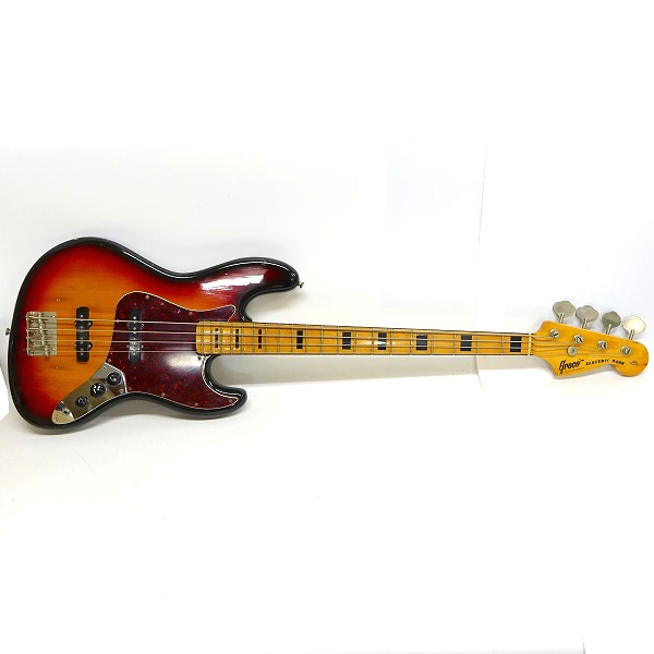 実際に弊社で買取させて頂いた★【難有/型番詳細不明】Greco/グレコ ELECTRIC BASS ジャズベタイプ エレキベース