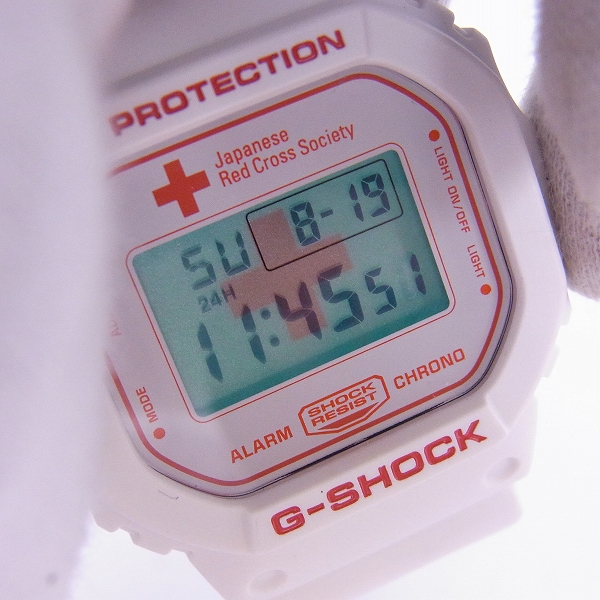 G-SHOCK/Gショック 日本赤十字社 創立140周年記念 限定コラボモデル DW ...