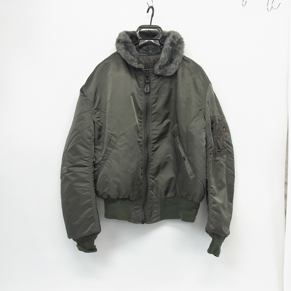 実際に弊社で買取させて頂いたALPHA INDUSTRIES/アルファインダストリーズ フライトジャケット B-15 L