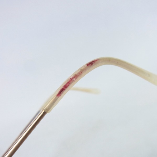 実際に弊社で買取させて頂いたceline/セリーヌ メガネフレーム/眼鏡/アイウェア 12KGF Ti-C/CG8541の画像 6枚目