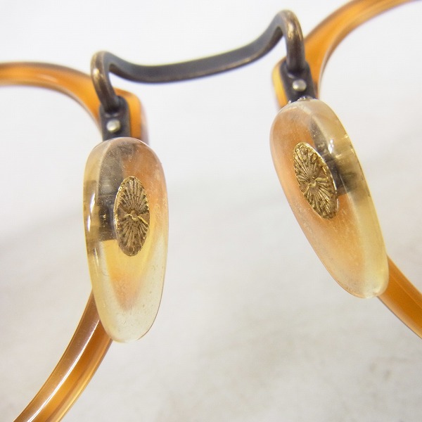 実際に弊社で買取させて頂いたGIORGIO ARMANI/ジョルジオアルマーニ メガネフレーム/ボストン型タイプの画像 2枚目