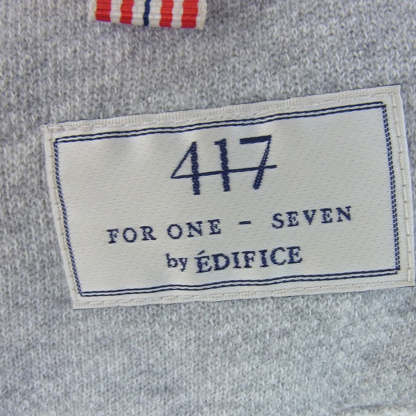 実際に弊社で買取させて頂いたEDIFICE/エディフィス コットンパーカー/ハーフ/ショートパンツ 44/S 2点セットの画像 2枚目