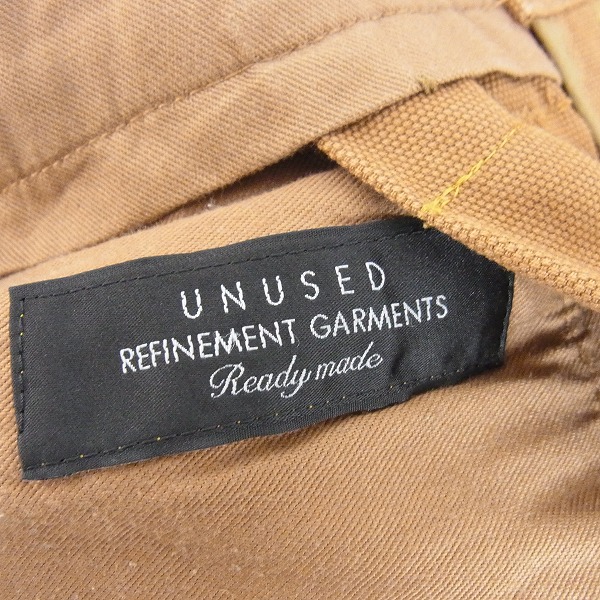 実際に弊社で買取させて頂いたUNUSED/アンユーズド Duck Wide Pants/ダックワイドパンツ UW0611/1の画像 3枚目