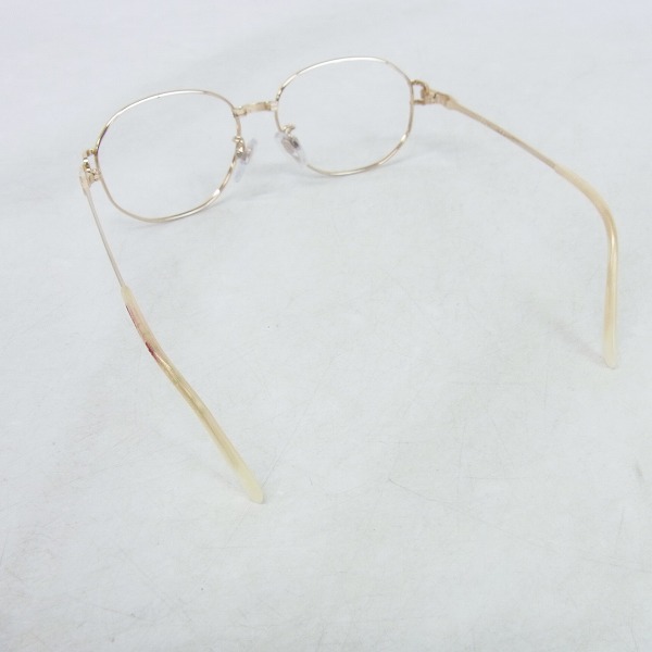 実際に弊社で買取させて頂いたceline/セリーヌ メガネフレーム/眼鏡/アイウェア 12KGF Ti-C/CG8541の画像 1枚目