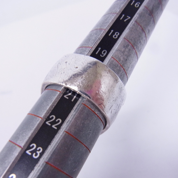 実際に弊社で買取させて頂いたCRAZY PIG/クレイジーピッグ GRATEFULL DEAD/グレーフルデッド リング ＃361/20～20.5号の画像 7枚目