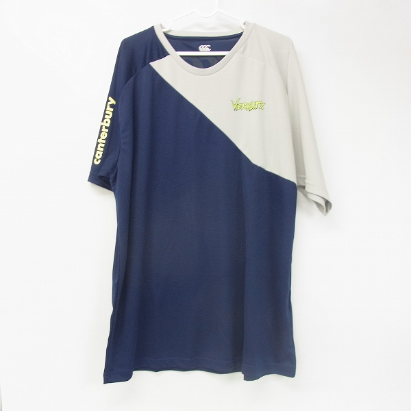 実際に弊社で買取させて頂いた【未使用】CANTERBURY/カンタベリー TOYOTA PRACTICE T-SHIRT Tシャツ R35506TY ネイビー/6L