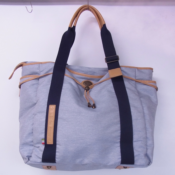 実際に弊社で買取させて頂いたOROBIANCO/オロビアンコ NYLON JEANS BAG/ナイロンジーンズ トートバッグ