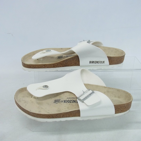 実際に弊社で買取させて頂いたBIRKENSTOCK/ビルケンシュトック RAMSES/ラムゼス サンダル ホワイト/41の画像 3枚目
