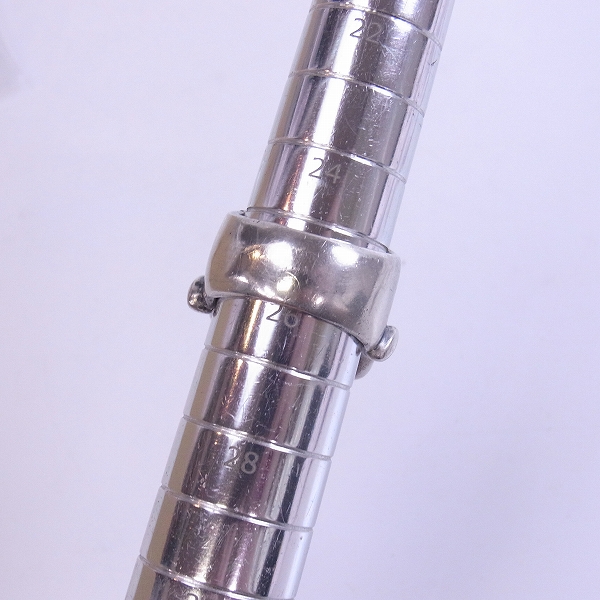 実際に弊社で買取させて頂いたTHIRTEEN DESIGNS/サーティーンデザインズ MAD SKULL RING/マッドスカル リング 26号の画像 8枚目