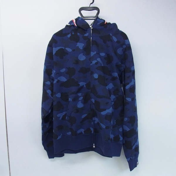 A BATHING APE エイプ シャーク パーカー青 XL 楽天市場】A BATHING APE(エイプ)ABC CAMO SHARK FULL ZIP