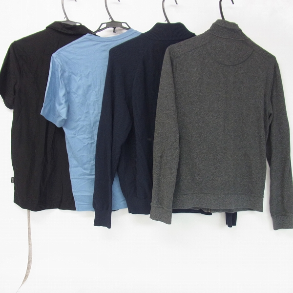実際に弊社で買取させて頂いたDunhill/ダンヒル HUGO BOSS/ヒューゴボス ジップアップブルゾン/カットソー 4点セットの画像 1枚目