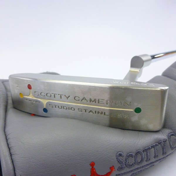 実際に弊社で買取させて頂いた★SCOTTY CAMERON/スコッティ・キャメロン パター NEWPORT 2 STUDIO STAINLESS 303 34.125インチ Titleist