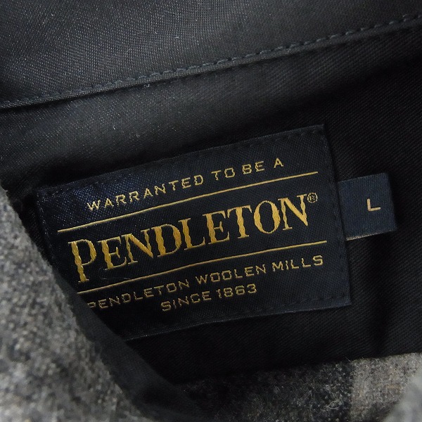 実際に弊社で買取させて頂いたPENDLETON/ペンドルトン 長袖チェックシャツ L 2点セットの画像 2枚目