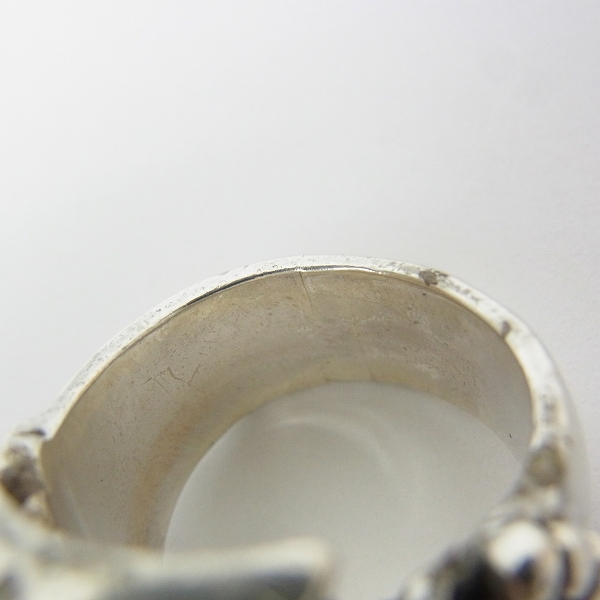 実際に弊社で買取させて頂いたCRAZY PIG DESIGNS/クレイジーピッグ CPD Mascot Skull/CPDマスコットスカル ＃628/20.5-21号の画像 9枚目