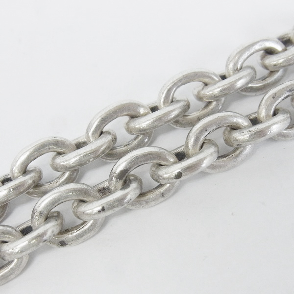 実際に弊社で買取させて頂いたTHIRTEEN DESIGNS/サーティーンデザインズ ダブルチェーン クリップ ブレスレットの画像 5枚目