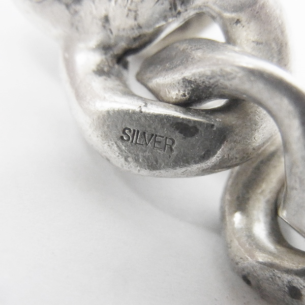 実際に弊社で買取させて頂いたTHIRTEEN DESIGNS/サーティーンデザインズ ダブルチェーン クリップ ブレスレットの画像 4枚目