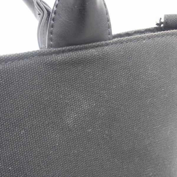 実際に弊社で買取させて頂いたDEALDESIGN/ディールデザイン スタッズ トートバック　ブラックの画像 6枚目