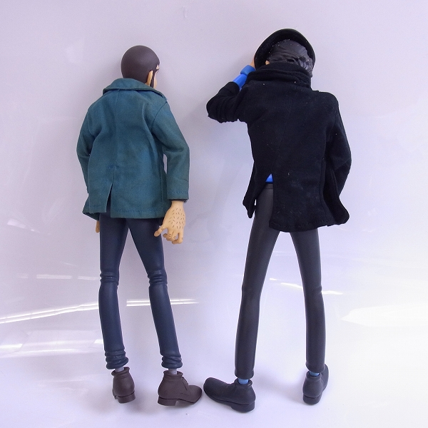 実際に弊社で買取させて頂いたMEDICOM TOY/メディコムトイ製 90S/90年代 ルパン三世/次元大介 フィギュア 2点セットの画像 1枚目