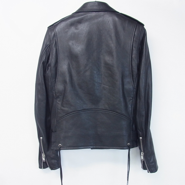 実際に弊社で買取させて頂いたSAINT LAURENT PARIS/サンローラン パリ 16SS ラムスキン ダブルライダース/レザージャケット L17O 397292 Y5YC1の画像 1枚目