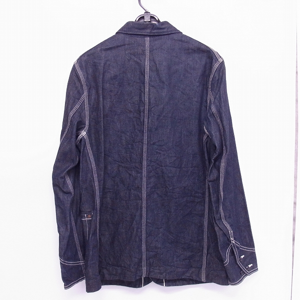 実際に弊社で買取させて頂いたAMERICANA/アメリカーナ for UNITED ARROWS/ユナイテッドアローズ デニム カバーオール ジャケット/Lの画像 1枚目