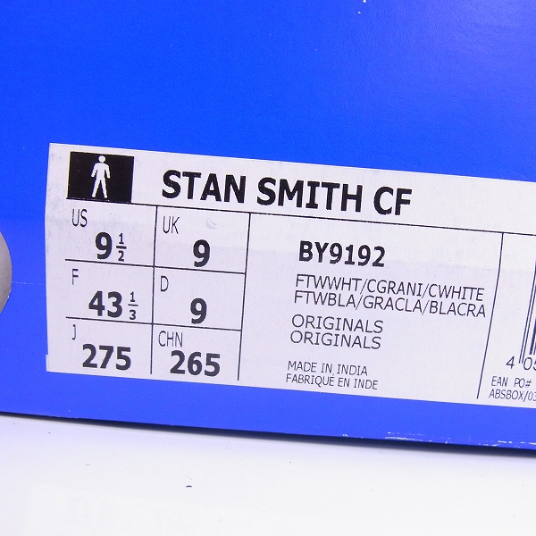 新品未使用 ADIDAS STAN SMITH CF 27.5