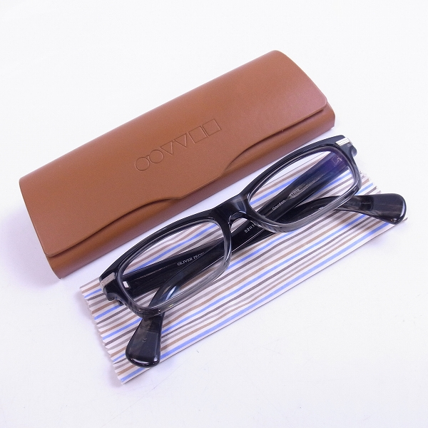 実際に弊社で買取させて頂いたOLIVER PEOPLES/オリバーピープルズ gordon 度入り メガネフレーム/アイウェア/眼鏡の画像 8枚目