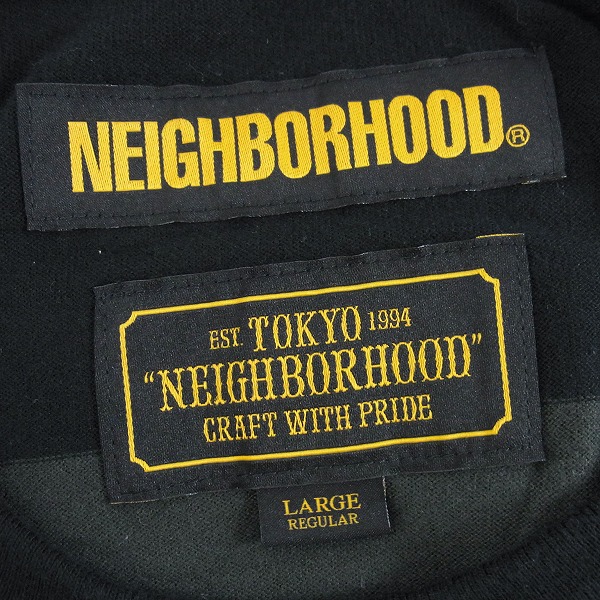 NEIGHBORHOOD/ネイバーフッド B.D. / C-CREW . LS ボーダーロンT/Lの