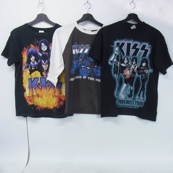 実際に弊社で買取させて頂いたKISS/キッス バンドTシャツ 9点セットの画像 2枚目