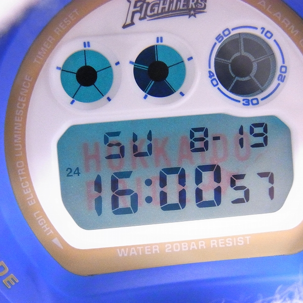 G-SHOCK/Gショック 日本ハムファイターズ 10周年限定モデル/三つ