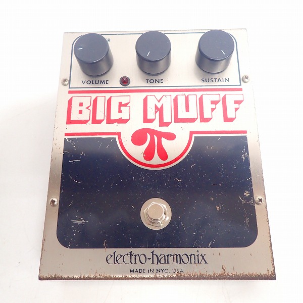 実際に弊社で買取させて頂いた【動作確認済み/詳細不明】Electro-Harmonix/エレクトロハーモニクス BIG MUFF ビッグマフ