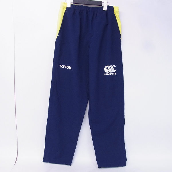 実際に弊社で買取させて頂いた【未使用】CANTERBURY/カンタベリー TOYOTA PRACTICE PANTS パンツ R16510TY/XL