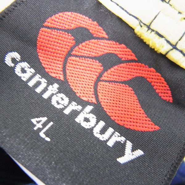 実際に弊社で買取させて頂いた【未使用】CANTERBURY/カンタベリー TOYOTA PRACTICE PANTS パンツ R16510TY/4Lの画像 2枚目