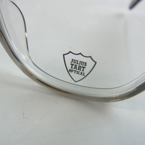 実際に弊社で買取させて頂いたJULIUS TART OPTICAL/ジュリアスタートオプティカル BRYAN-44 PL-010L 眼鏡/メガネフレームの画像 8枚目