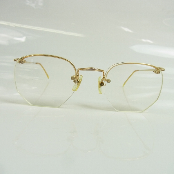 最新品国産白山眼鏡　ゴールドフレーム 小物
