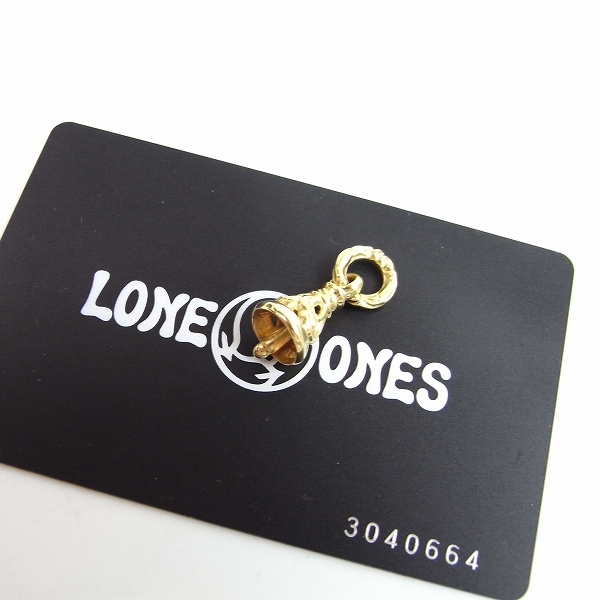 実際に弊社で買取させて頂いた【ギャラ付き】LONE ONES/ロンワンズ 18K Crane Bell/クレーンベル ペンダントトップ XS