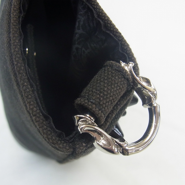 実際に弊社で買取させて頂いたDEALDESIGN/ディールデザイン スタッズ トートバック　ブラックの画像 7枚目