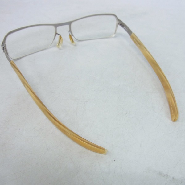 実際に弊社で買取させて頂いたic! berlin/アイシーベルリン 眼鏡/メガネフレーム delmenhorst no.863424の画像 1枚目